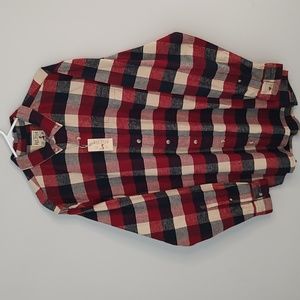 Redhead plaid flannel Sz Large Tall LT